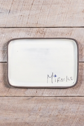 Miracles Rectangle Plate 
