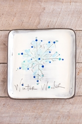 Winter Wonder Square Plate (Small/Large) 