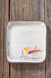 Abundance Square Plate (Small/Large) 