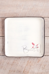 Beautiful Square Plate (Small/Large) 