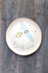 Bee the Change Round Plate (Small/Large) 