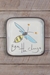 Bee the Change Square Plate (Small/Large) - L-Y4F