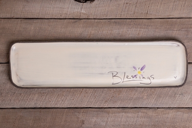 Blessings Long Rectangle Tray 