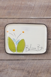Bloom Be Rectangle Plate (in 4 Blooming Colors!) 