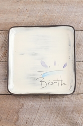 Breathe Square Plate (Small/Large) 