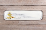 Christmas Tree Long Rectangle Tray 