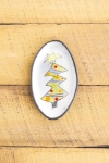 Christmas Tree Mini Oval Tray 