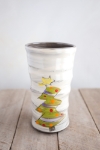 Christmas Tree Round Vase 