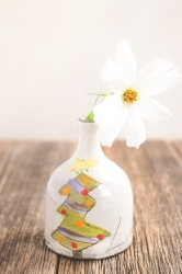 Christmas Tree Single Stem Vase 