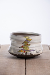 Christmas Tree Tea Bowl 