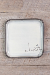 Clarity Square Plate (Small/Large) 