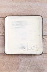 Clarity Square Plate (Small/Large) 