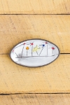 Field Flowers Mini Oval Tray 