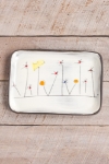 Field Flowers Rectangle Plate 