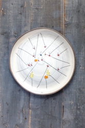 Field Flowers Round Plate (Small/Large) 
