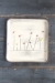 Field Flowers Square Plate (Small/Large) - 