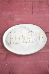 Field Flowers Oval Tray 