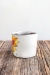 Flaming Heart Half Cup (orange or violet flames) - 