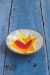 Flaming Heart Mini Bowl (orange or violet flames)  - 