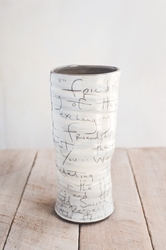Friendship Poem Round Vase 