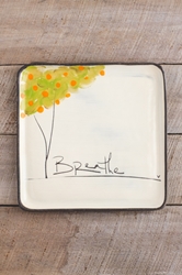 Fruit Tree Square Plate (Small/Large - in 4 fantastic fruits!) 