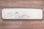 Gratitude Spiral Long Rectangle Tray 