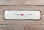 Here and Now Long Rectangle Tray 