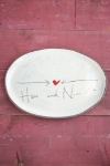Here and Now Oval Tray 