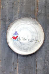 Home Sweet Home Round Plate (Small/Large) 