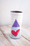 Home Sweet Home Round Vase 