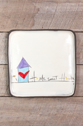 Home Sweet Home Square Plate (Small/Large) 