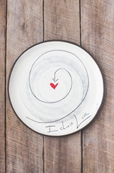 I Choose Love Round Plate (Small/Large) 