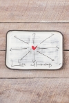 Love All Ways Rectangle Plate 
