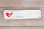 Love Rules Long Rectangle Tray 