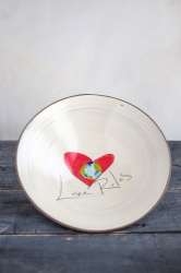 Love Rules Serving Bowl  
