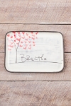 Love Tree Rectangle Plate 