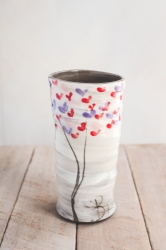 Love Tree Round Vase 