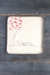 Love Tree Square Plate (Small/Large) - 