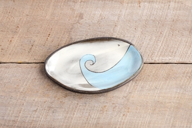 Love the Water Mini Oval Tray 