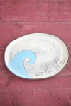 Love the Water Oval Tray 