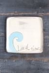Love the Water Square Plate (Small/Large) 