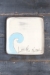 Love the Water Square Plate (Small/Large) - 