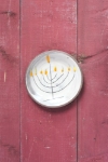 Menorah Mini Plate 