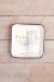 Menorah Square Plate (Small/Large) - 