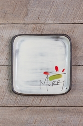 Merry Square Plate (Small/Large) 