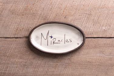 Miracles Mini Oval Tray 