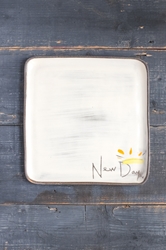 New Day Square Plate (Small/Large) 