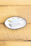 Peace Mini Oval Tray 