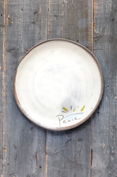 Peace Round Plate (Small/Large) 