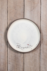 Prosperity Round Plate (Small/Large) 